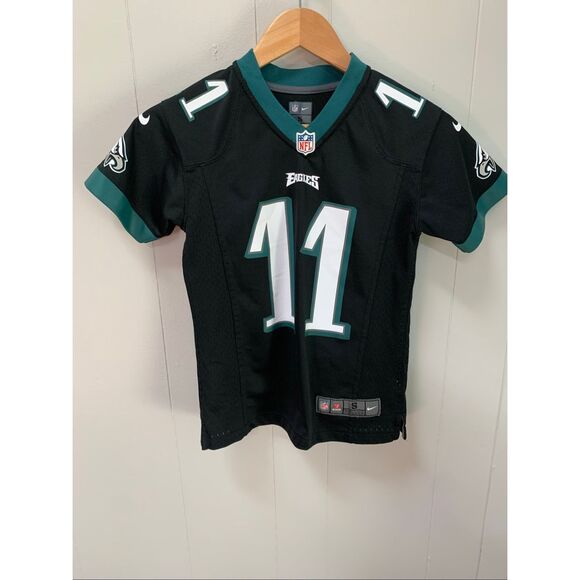 Nike #11 Carson Wentz Philadelphia Eagles Game Jersey Youth Small - Picture 1 of 8